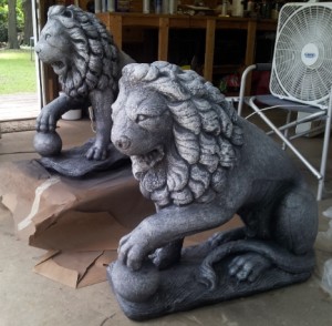 Lions finished before sealant 8.12.14